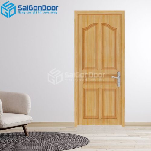 Cửa Gỗ Công Nghiệp SGD 5A ASH 2-HDFV-SGD