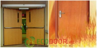 Tìm hiểu cấu tạo cửa gỗ chống cháy Ecodoor