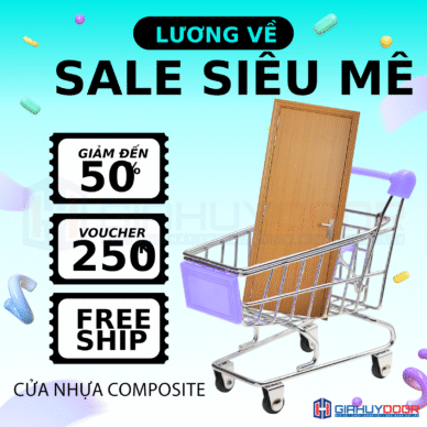 CỬA NHỰA COMPOSITE GIAHUYDOOR – GIẢI PHÁP VỪA BỀN VỪA ĐẸP